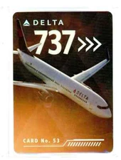 2022 Boeing 737-900ER #53 Delta Airline Pilot Trading Card
