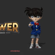 Power Studio WCF Scale Detective Conan Resin Model Pre-order Collection