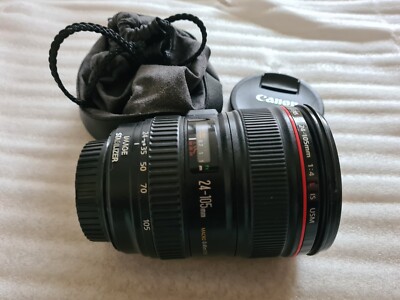 Canon EF L-Serie 24-105mm F4 F/4 L IS USM Zoomobjektiv für 1D 90D 2000D 250D 77D..