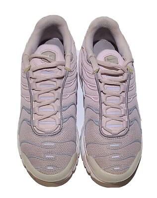 NIKE Air Max Plus Barely Rose Shoe Youth Size Womens Size  718071 600