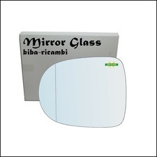 Vetro Specchio Adesivo Asferico Lato Guidatore Per Renault Clio III solo 09-12