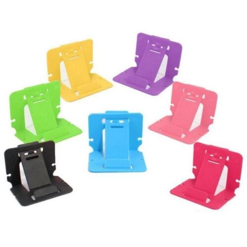 Universal Adjustable Folding Mobile Phone Holder Stand Desk Tablet Portable UK - Picture 2 of 5