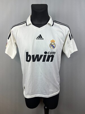 REAL MADRID 2008 2009 HOME SHIRT FOOTBALL SOCCER JERSEY ADIDAS