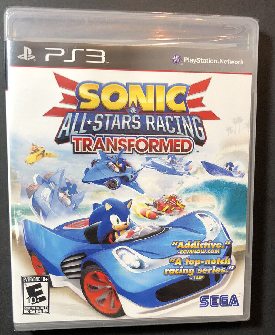 JOGO PS3 SONIC TRANSFORMED ALL STAR RACING – Star Games Paraguay