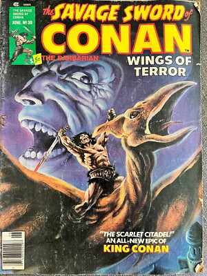 Savage Sword of Conan the Barbarian Wings of Terror & Friend of the Flame Knife