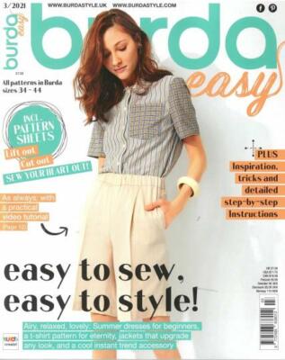 Burda Easy - Pattern Magazine - Issue 3 2021 Burda Style for Beginners