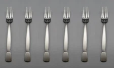 Oneida Stainless Flatware SATIN NEXUS - Dinner Forks - Set of Six * USA Made