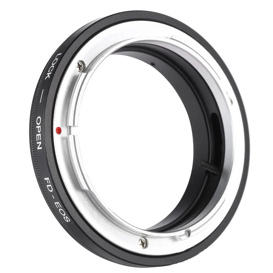 1 x Lens Mount Adapter For Canon FD Lens to EOS EF Camera Tube Mount Ring Kit - Image 2 of 4