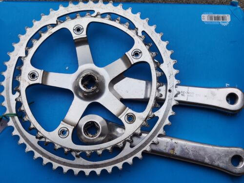 SHIMANO DURA ACE KURBELGARNITUR FC-7400 170 JH VIA JAPAN GUARNITURA BICI VINTAGE - Bild 18 von 24