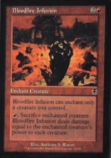 Bloodfire Infusion - Apocalypse: #57, Magic: The Gathering Nm R60