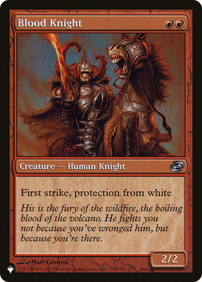 Blood Knight [The List Reprints] Near Mint