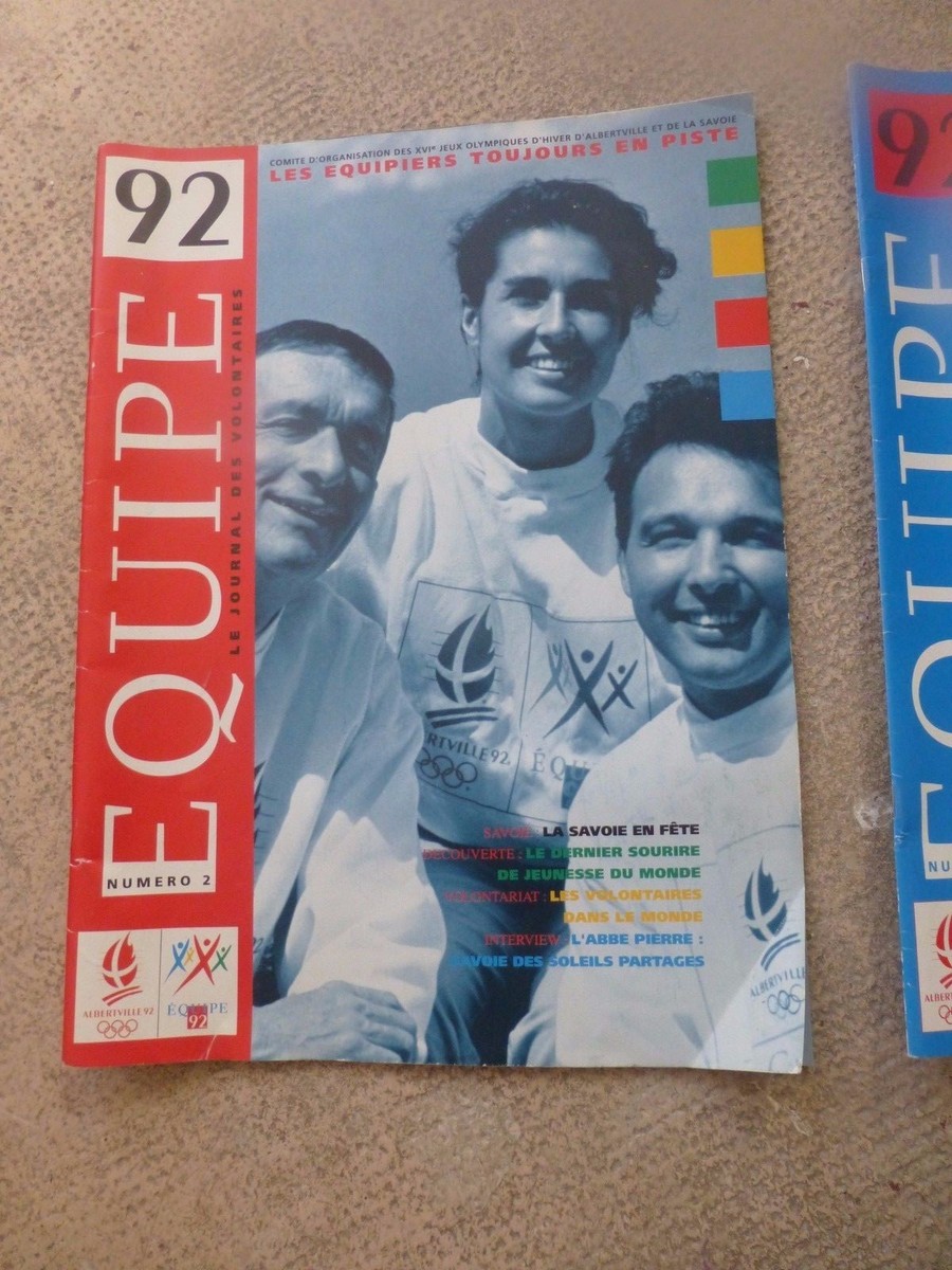 L'Equipe Magazine Spécial Jeux Olympiques D'Albertville 1992 - Édition Originale - 8 Février 1992