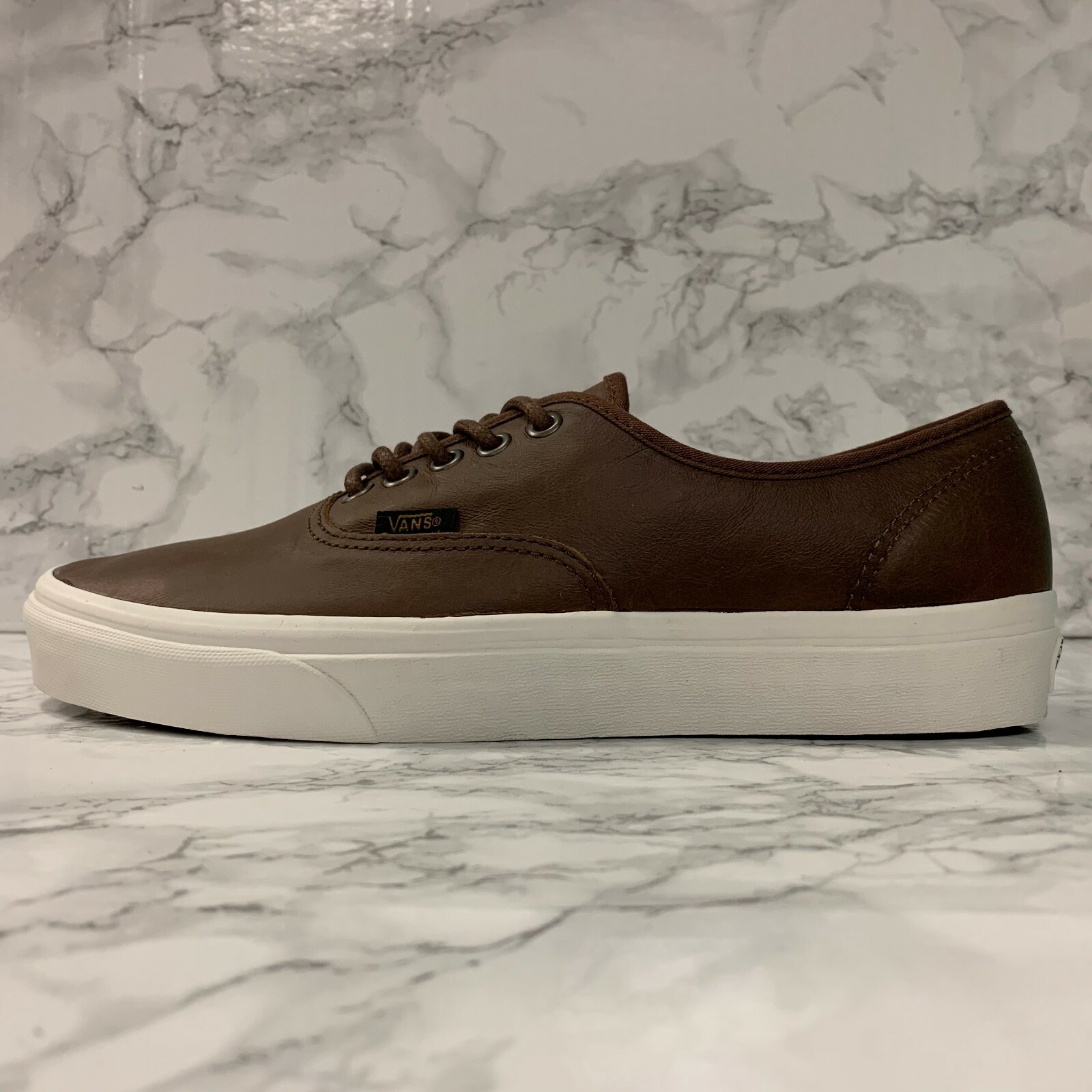are vans made with real leather