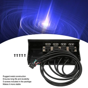5.25 Panneau avant du Hub USB2.0 de pouce 4 Ports 19pin Panneau avant optique Fo NGF