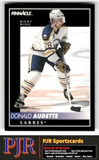 Donald Audette 1992-93 Pinnacle #38 Buffalo Sabres