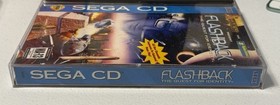 Flashback The Quest for Identity Sega CD 1993 W/Registration Card
