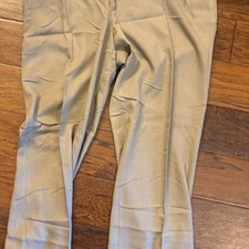 Oscar-de-la-renta Men's Tan and Cream Trousers