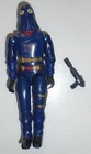 GI Joe Cobra Commander Hooded 1984 Action Figure Loose
