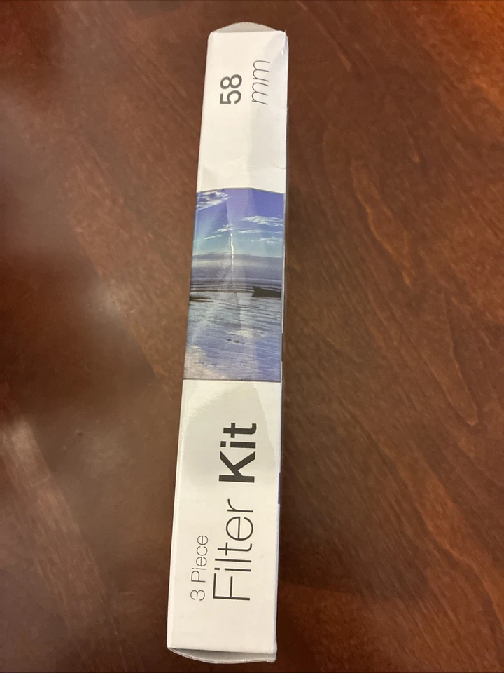 Digital Concepts 58mm Camera Video 3 Piece Filter Kit UV/CPL/FLD New Sealed Box - Image 3 of 4