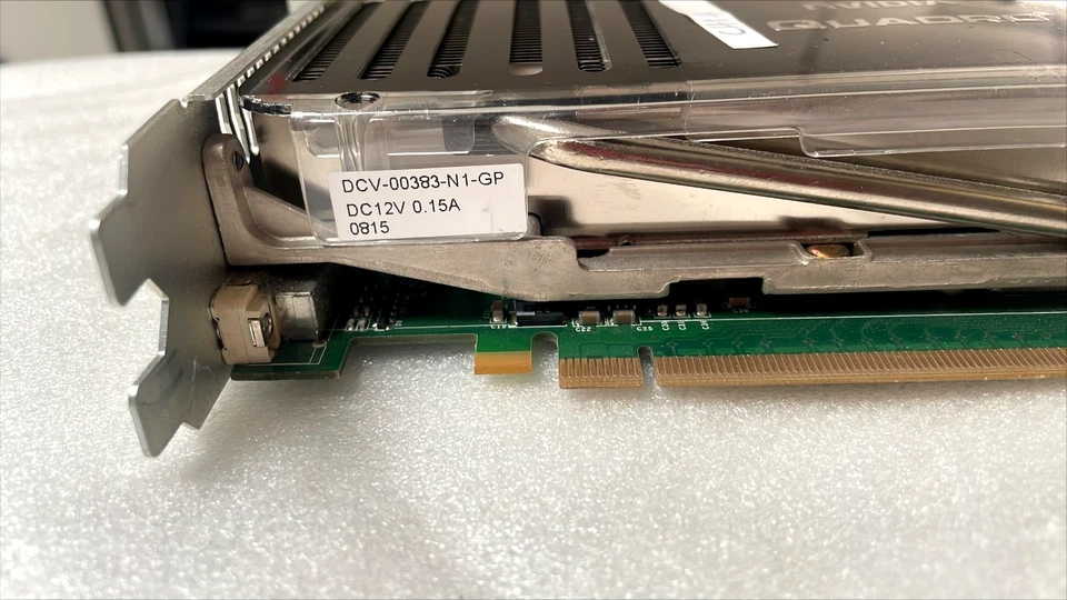 NVIDIA Quadro FX5600 1.5GB GDDR3 Dual DVI Video Graphics Card check Price - Image 3 of 4