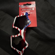 Stars Stripes Novelty Glasses