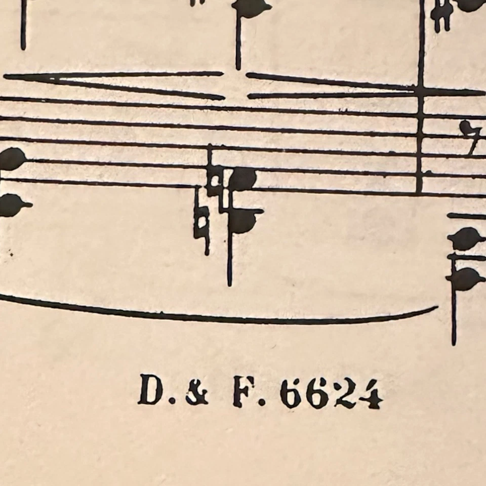 Maurice Ravel Sonatine Pour Le Piano Original Edition Durand Elkan Vogel NOS - Image 4 of 4