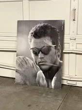 RARE VINTAGE OAKLEY SUB ZERO POSTER DISPLAY KENT STEFFES VOLLEYBALL metal frame