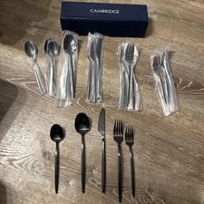Cambridge Stainless Steel Flatware Set 20 Pie...