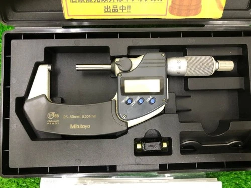 Mitutoyo 293-240-30 Coolant Proof Micrometer 0-1 Inch Mitutoyo 293-231-30 MDC-50MX Coolant Proof Digimatic Micrometer 25-50mm