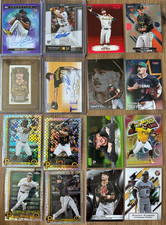 Pittsburg Pirates 16 Card Lot 4 On Card Auto Bowman's Best Inception Museum