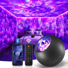 COOLNIGHT Galaxy Light Projector, 210 Effects, 15 White Noise, Bluetooth Speaker