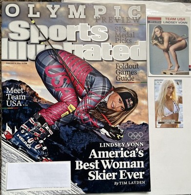 TEAM USA Skiing 2010 Winter Olympics Lindsey Vonn. Naked, WOW ! Also