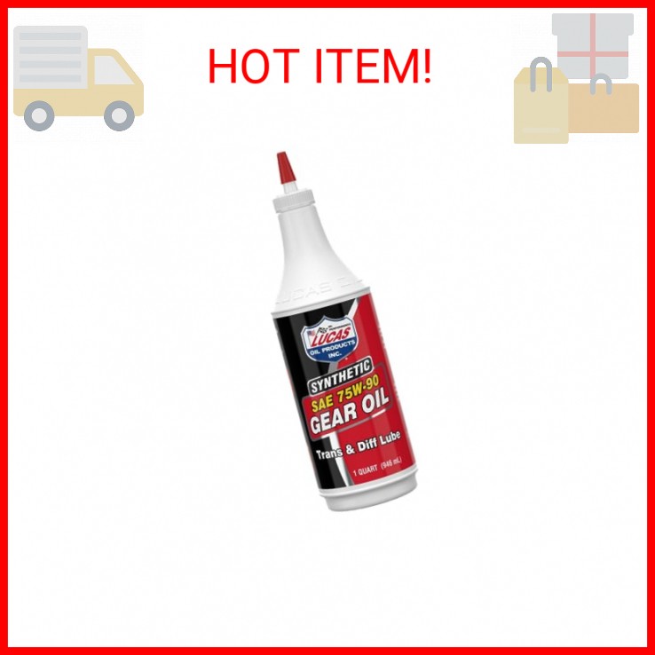 Lucas Oil 10047 SAE 75W-90 Synthetic Gear Oil/Transmission and ...