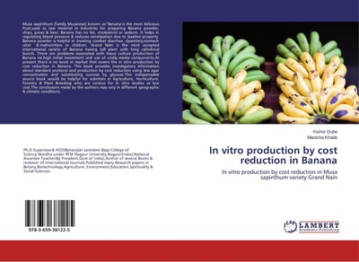 In vitro production by cost reduction in Banana Kishor Dube