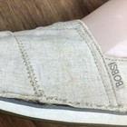 Bobs Women Sz 9 Tan Beige Memory Foam Slip On Flats Striped Back *Stains *Read — photo 4