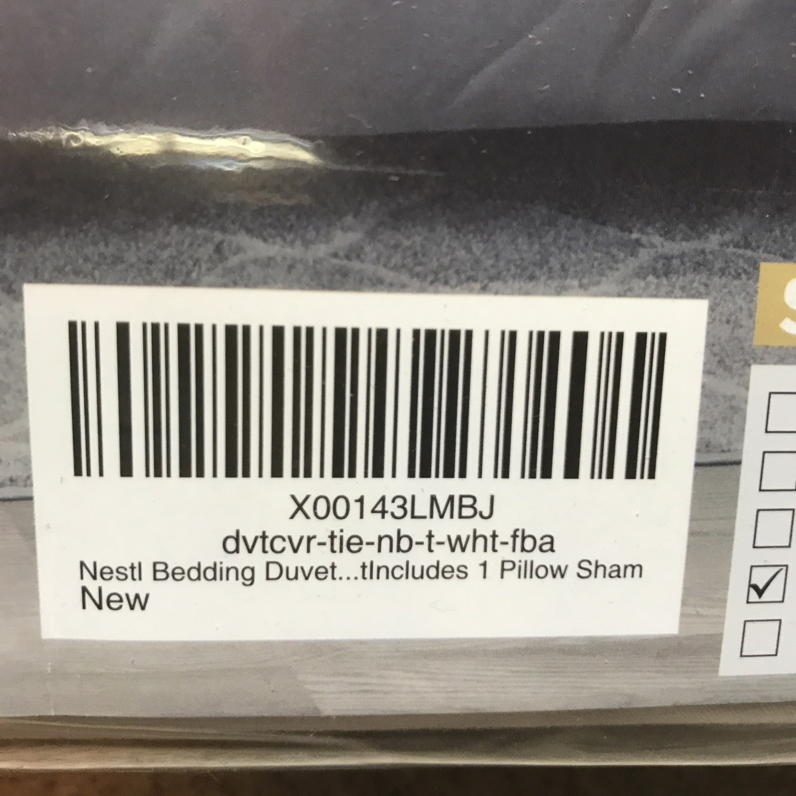 Nestl Style And Comfort Duvet Cover Set Twin White