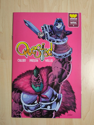 Quested #1, 2022 Whatnot Comics, Covers B,C,D & G, Vier Comics