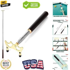 Pool Cue Snooker Stick Pool Table Accessories Retractable Billiards Cue Rest ...