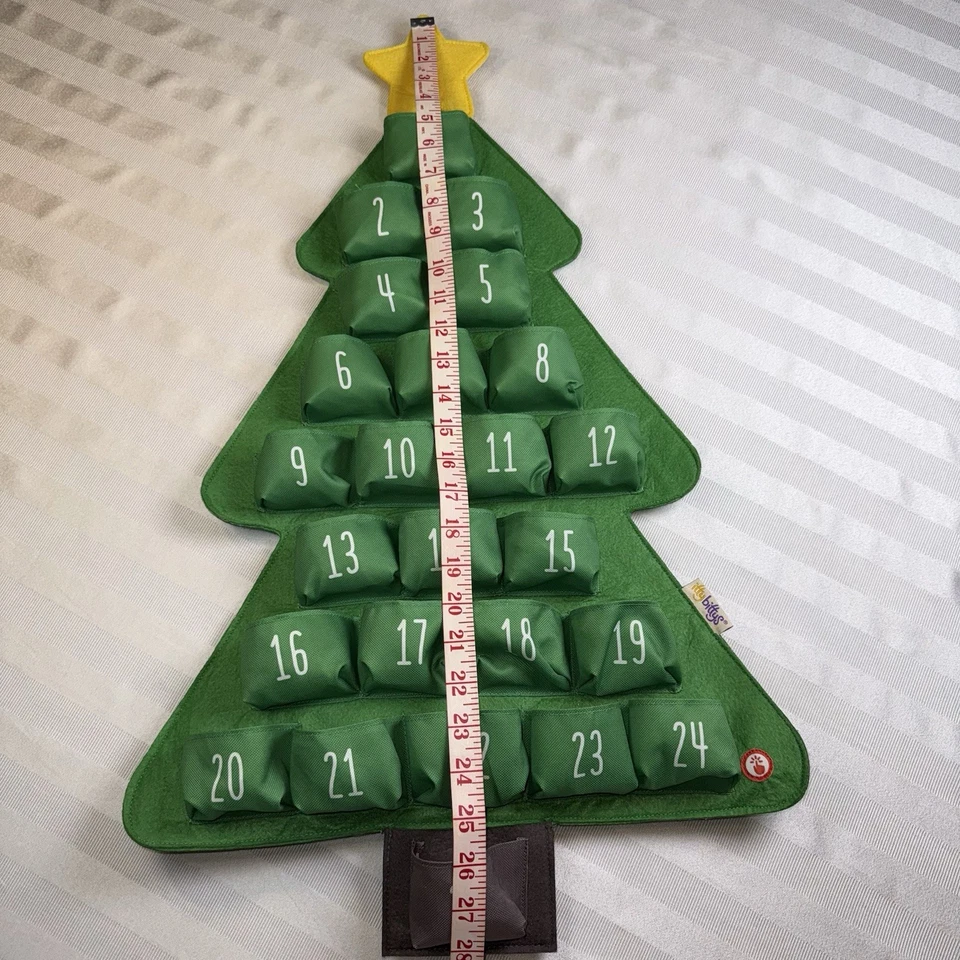 HALLMARK Christmas Tree ITTY BITTY 25 Day Advent Calendar Reusable Plays Music - Image 2 of 4