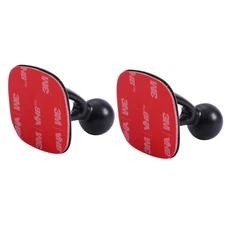 Universal Car Phone Holder Mount - 17mm Ball Head - Strong Base - 2-Pack