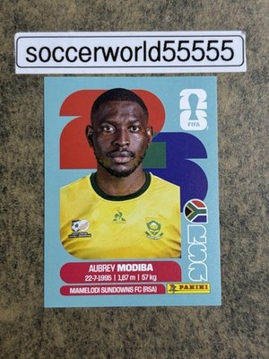 PANINI FIFA WORLD CUP 2026 - Sticker Nr. RSA 4 - AUBREY MODIBA