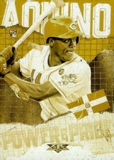 2020 Topps Fire #PP-7 Aristides Aquino Power and Pride Gold Minted