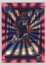 2021-22 Panini Donruss Rated Rookie Holo Pink Laser Neemias Queta #206 0ad