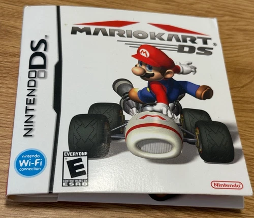 Mario Kart DS (Nintendo DS, 2005) In Original Cardboard Sleeve w/ Manual