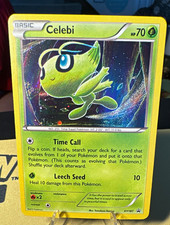 The Pokémon Company Celebi XY187 XY Black Star Promos Holo Promo Basic 70 HP ENG on eBay