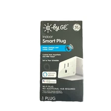 GE Cync Indoor Smart Plug  Alexa + Google Home WiFi Smart Outlet Voice Control