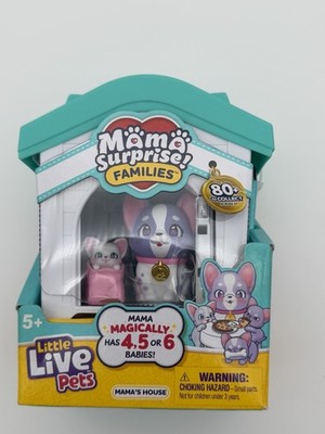 Little Live Pets Frenchie Family House Playset, Toy Mama & Babies, Ages 5+