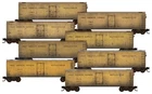 Micro-Trains MTL N-Scale Fruit Growers Express Wood Reefers 'Weathered' 8-Pack