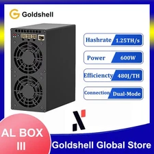 Goldshell AL BOX III Blake3 Alephium 1.25T 600W ALPH Miner Asic Miner In Stock