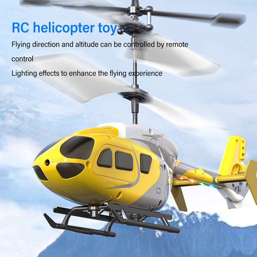 RC Helicopter Helicopter Toy Remote Control Helicopter Lights Improve - Picture 4 of 12